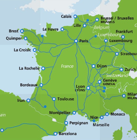 آموزه‌هایی از راه‌آهن سریع‌السیر فرانسه